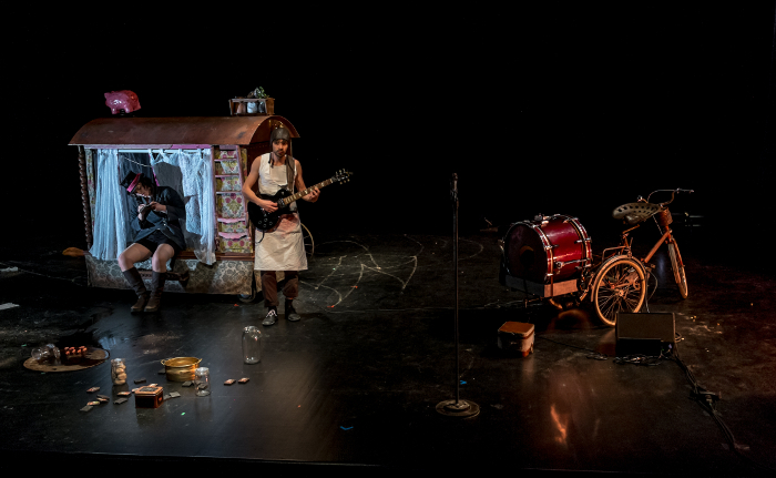 le marchand de souvenirs, photo de spectacle